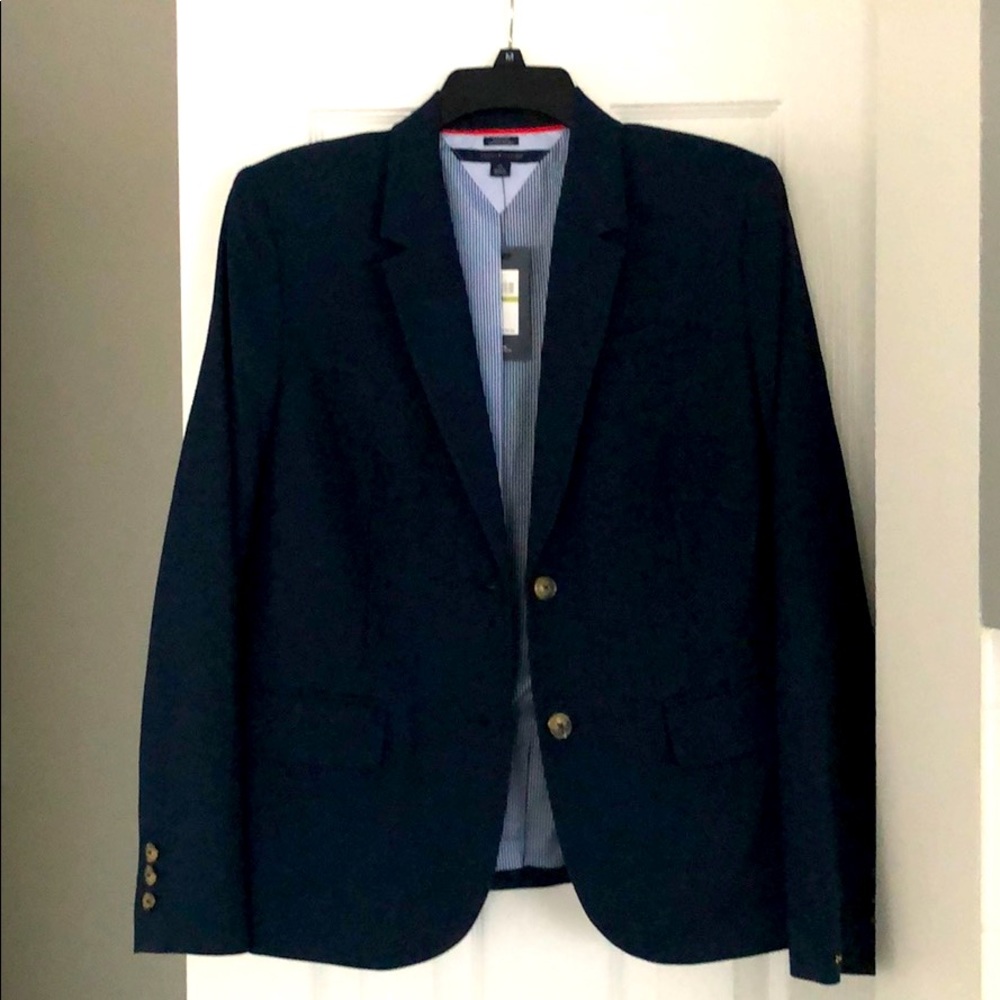 Brand New Tommy Hilfiger Blazer Navy Blue